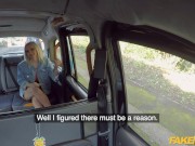 Preview 1 of Fake Taxi Anal training for blonde cock gobbler Louise Lee