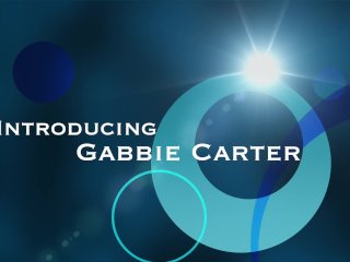 GABBIE CARTER HER BEAUTIFUL BOOBS WHILE PLAYING WITH BIG COCK screenshot number 0