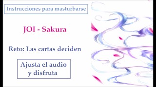 JOI Espaol Hentai Sakura Instrucciones Para Masturbarse Reto Cartas Hentai Sakura Instrucciones Para Masturbarse Reto