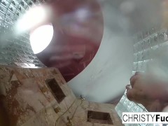Hot Shower BTS Fun With Christy, Dahlia and Ivan - Screenshot 11 of 16 - Christymack