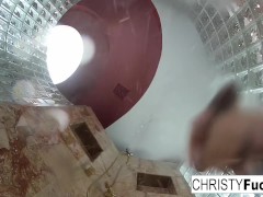 Hot Shower BTS Fun With Christy, Dahlia and Ivan - Screenshot 13 of 16 - Christy Mack