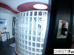 Hot Shower BTS Fun With Christy, Dahlia and Ivan - Screenshot 2 of 16 - Big Tits