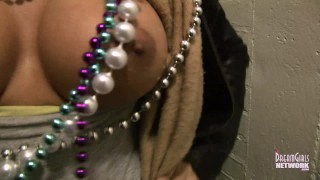 Big Ass Titties Get Flashed For Beads At Mardi Gras