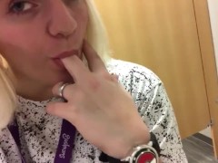 Masturbating at my Old Job! Shhhhh...