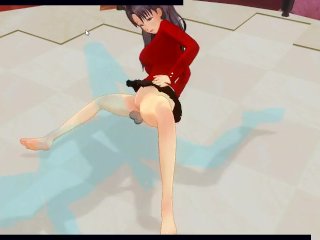 [CM3D2] - Fate/Stay Night, Rin Tohsaka Makes A Good Cumdump