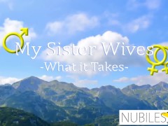Video StepSister Wives - Wife Helps Please Cock For First Time S1:E10