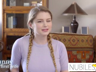 StepSister Wives - Wife Helps Please Cock For First Time S1:E10