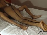 Asian amateur couple cum inside ඇග උඩ නැගල අරින්නෙ