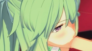 Neptunia Green Heart 3D
