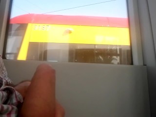 Cock Flashing on Public Tram #BadWolfEntertainment