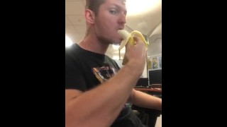 This banana isn’t going to eat itself
