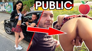 Young Skinny Tourist Gets Dirty Public Fuck On Dates66 Com
