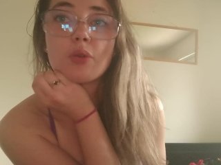 glasses, teen, make me cum, exclusive