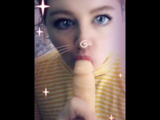 Snap chat POV blow job