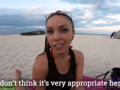PUBLIC BEACH WACKING OFF - PREVIEW - Screenshot 5 of 16 - Cum On Hands