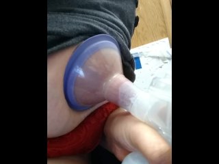amateur, red head, breastfeeding, squirt