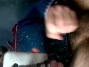 Preview 5 of Cumming on dirty mirror