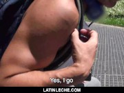 Preview 1 of LatinLeche - Lean Uncut Stud Gives Head To Hot Spanish Dude