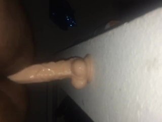 Fucking my dildo again