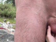 Preview 1 of Hot brunette fucked in the park