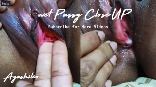 Азиатская Юная Девушка Трахает Пальцами Мокрую Киску В Любительском Видео, Оргазм Крупным Планом