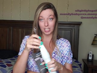 Toy Testing : Neon Wand with Slightly Legal Toys