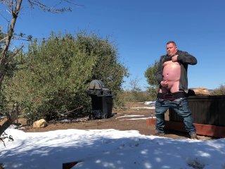 Winter Mountain Jerk Off