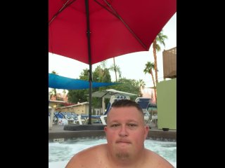 Hanging Hard in the Hot Tub at CCBC Resort