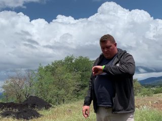 A Piss & A Stroke in the Mountians