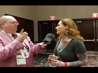 Catherine Rawks with Jiggy Jaguar AEE 2019 Las Vegas NV