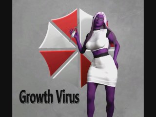 expansion, girl, feet, virus