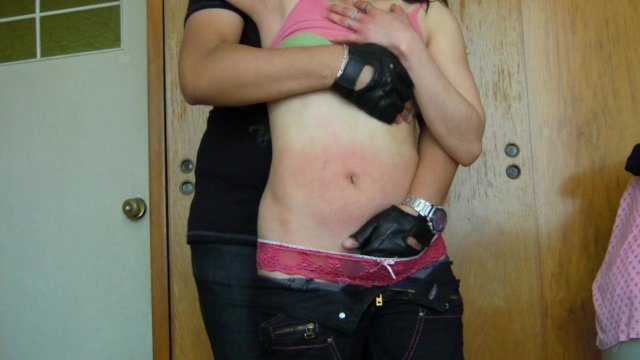 Watch Bondage Video:my stepbrother masturbates me and makes belly punch excites me P1