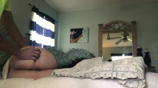 After Causing Her To Scream PAWG CUMSHOT Amateur MILF Gets Dirty With His Stepson