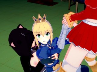 FATE FUTA Nero Claudius and MHX Spitroast Saber