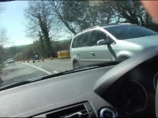 Risky Public Car Ride: Squirt, Deepthroat_Blowjob and Cum_in Mouth