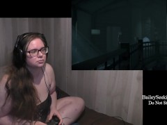 BBW Nerdy Gamer Plays Until Dawn Part 2