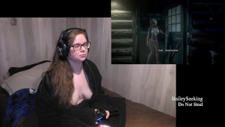 BBW Nerdy Gamer Plays Until Dawn Part 3