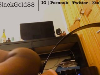 Taking a dildo doggy style (full)