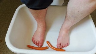 Забава с колбасой