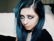 Preview 1 of Orgasm Face blue eyes beautiful agony