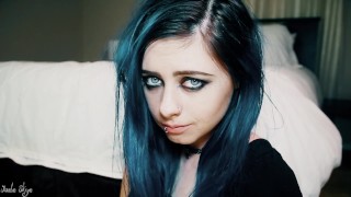 Beautiful Agony Orgasm Face Blue Eyes