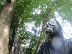 running in the Hazmat suit