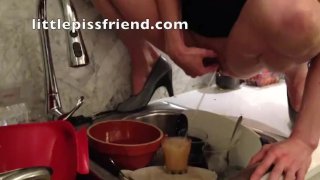 Pee, piss, shaving, nude compilation