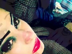 Punk Rocker Teasing Your Filthy Cock