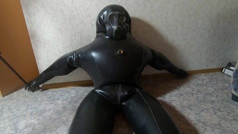 Deflation Inflatable Cyborg Heavy Rubber Suit