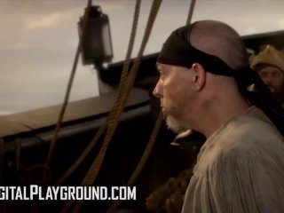 Digitalplayground - Worlds best porn parody Pirates, Hot blonde threesome screenshot number 1