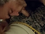 Preview 4 of Sucking and swallowing 18 year old boy