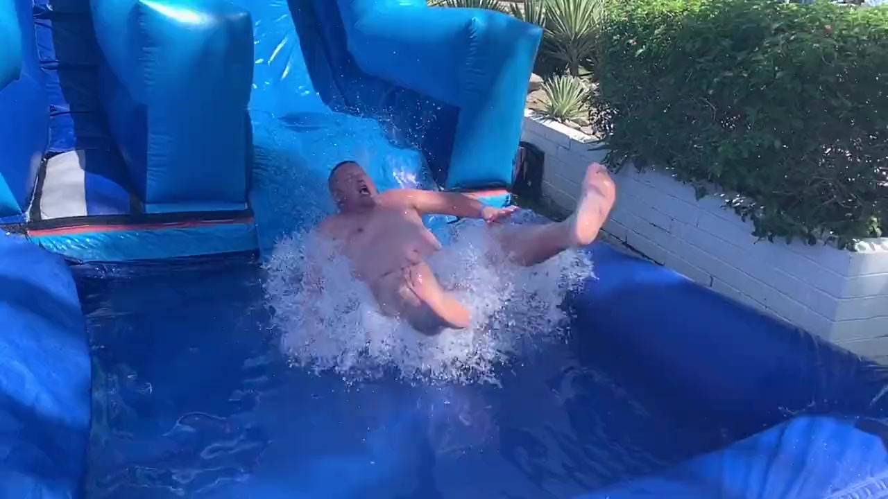 Water slide porn