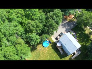 Drone Spy Naked Sexy Male In Pool - Voyeur, nudist, caught