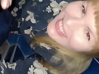 pretty face blowjob, sex public places, gorgeous blonde, russian teen